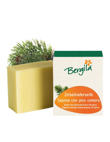 Sapone con pino cembro 100 g bio